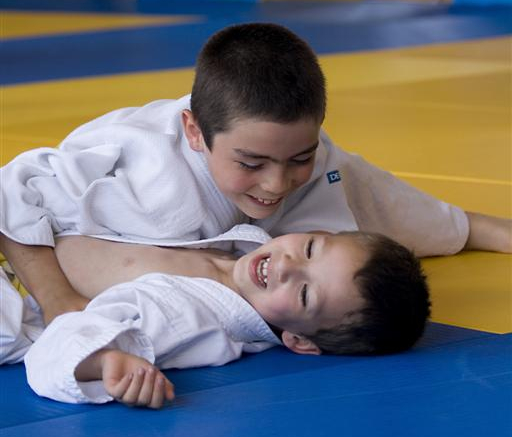 Un cours d'Éveil Judo