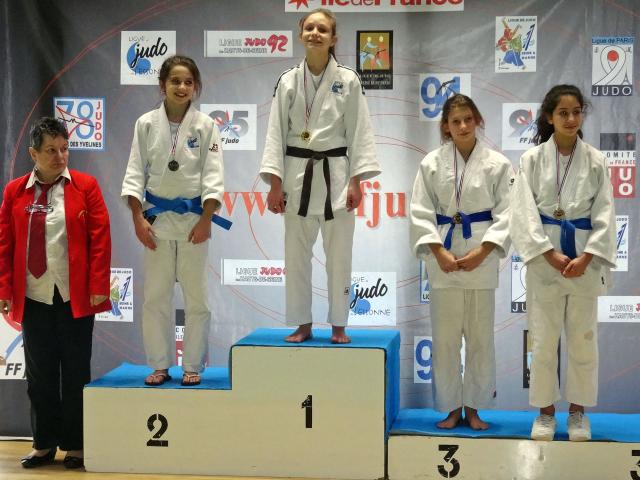 Podium Coupe Essonne Minimes 2015 Louve