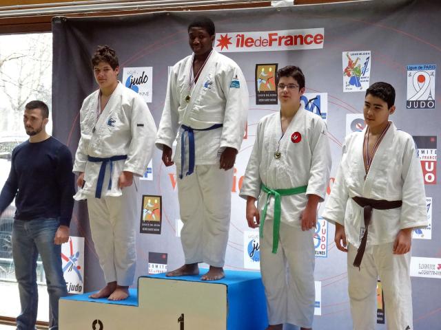 Podium Coupe Essonne Minimes 2015 Nicolas