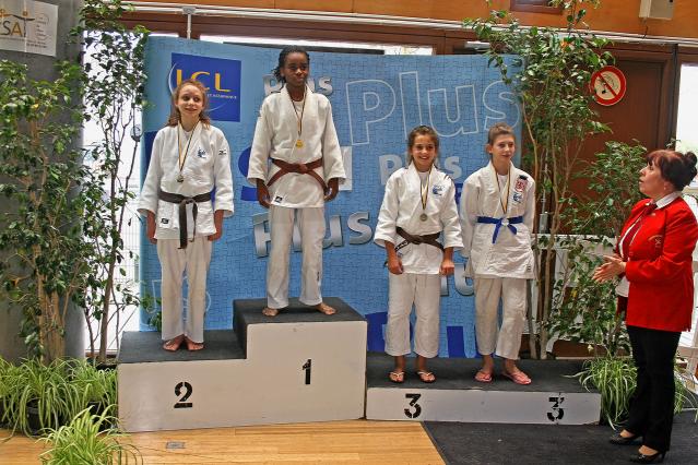 Podium Louve Tournoi Essonne Minimes 2015