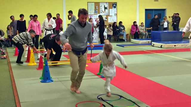 Kimonoël au judo club dourdan