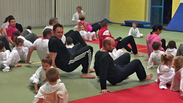 Kimonoël au judo club dourdan