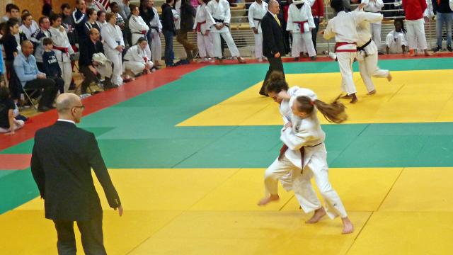 Demi-final Championnat France Cadet Judo Levallois - Judoka Louve