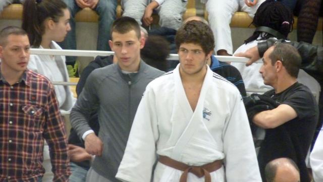 Demi-final Championnat France Cadet Judo Levallois - Judoka Nicolas