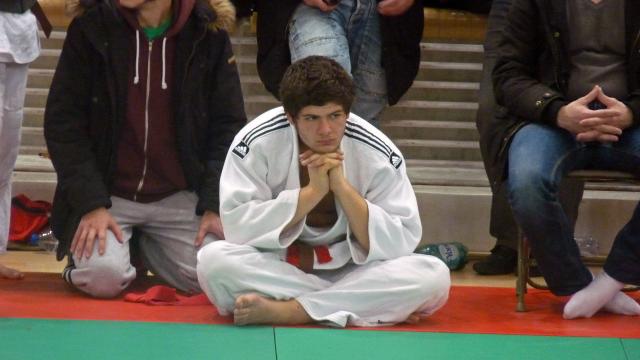 Demi-final Championnat France Cadet Judo Levallois - Judoka Nicolas