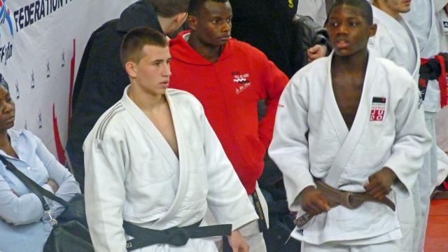 Demi-final Championnat France Cadet Judo Levallois - Judoka Tom