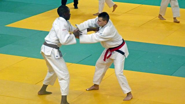 Demi-final Championnat France Cadet Judo Levallois - Judoka Tom