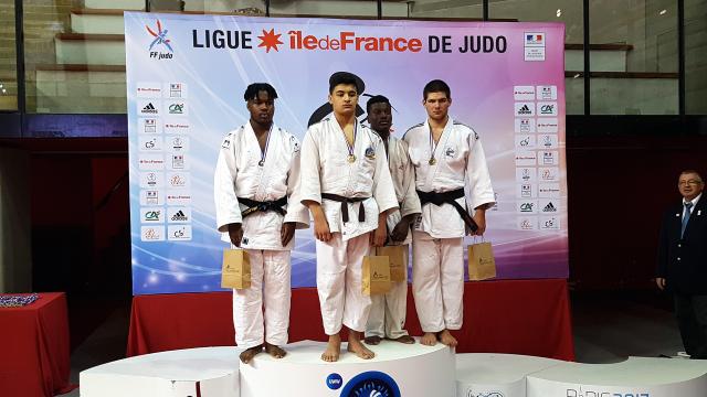 Athlète du Judo Club Dourdan durant la phase qualificative aux championnats de France 2018